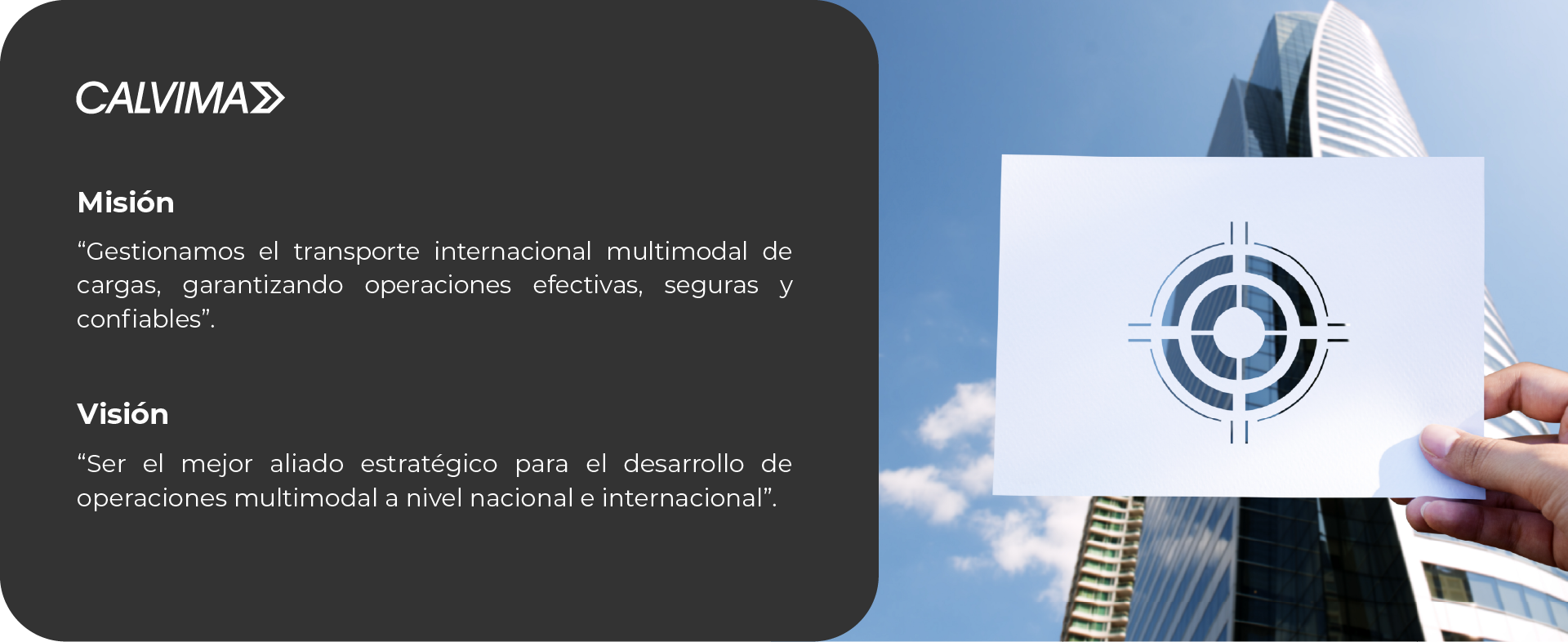 diseños para página web - mision y visión vertical_Misión y visión CALVIMA