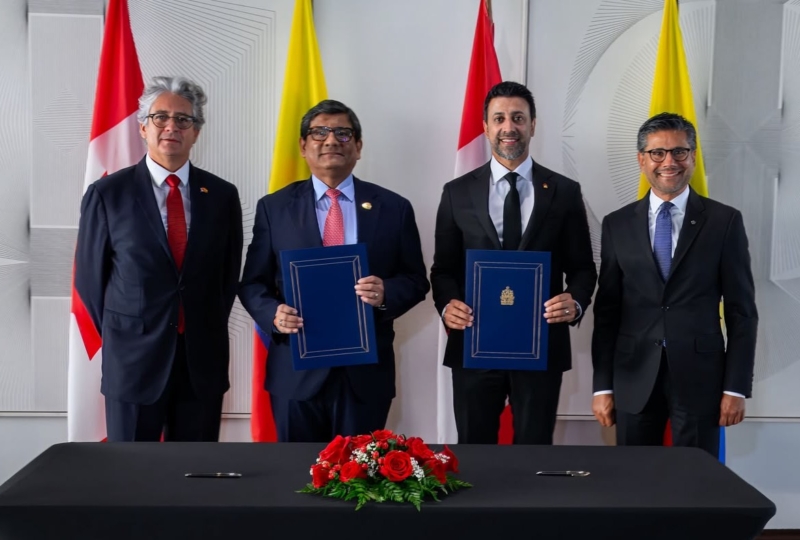 Ecuador y Canadá firman TLC con arancel cero para 99,6% de bienes