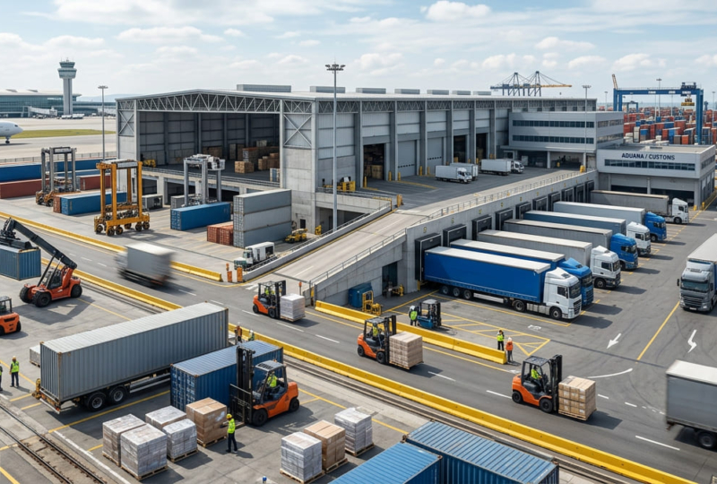 Manual específico para el ingreso y salida de mercancías de importación de los depósitos temporales