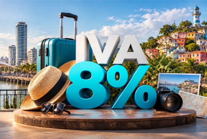 Se decreta IVA del 8 % para turismo en feriado de octubre 2026