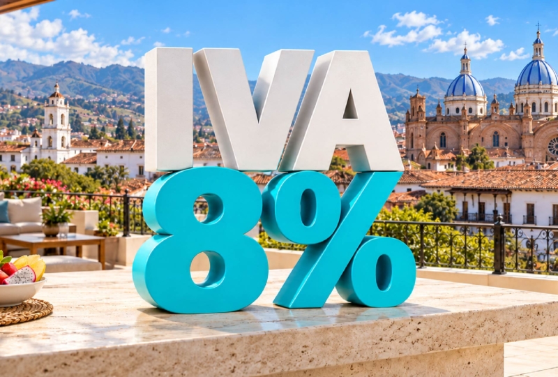 IVA baja al 8% en servicios turísticos del 31 de octubre al 3 de noviembre
