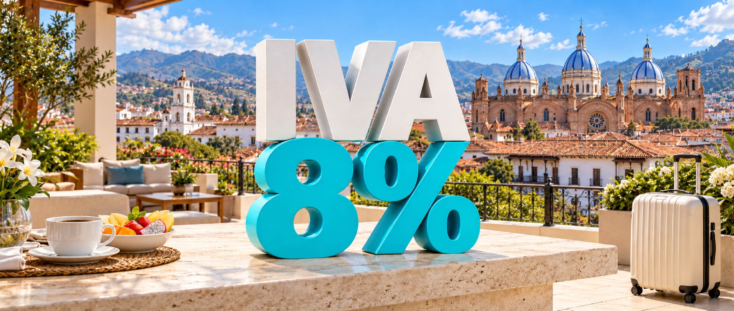 IVA baja al 8% en servicios turísticos del 31 de octubre al 3 de noviembre